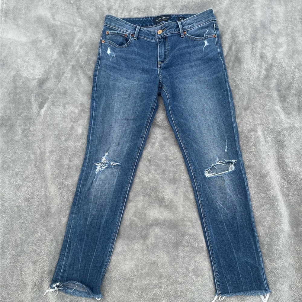 Lucky Brand Lolita Cropped Jeans Size 6